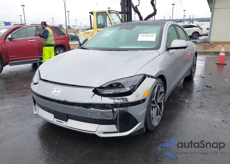 2024 Hyundai Ioniq 6 Limited z USA, uszkodzony, nr VIN KMHM54AA5RA074969